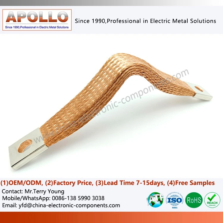 Copper Braided Busbars For Electrical
