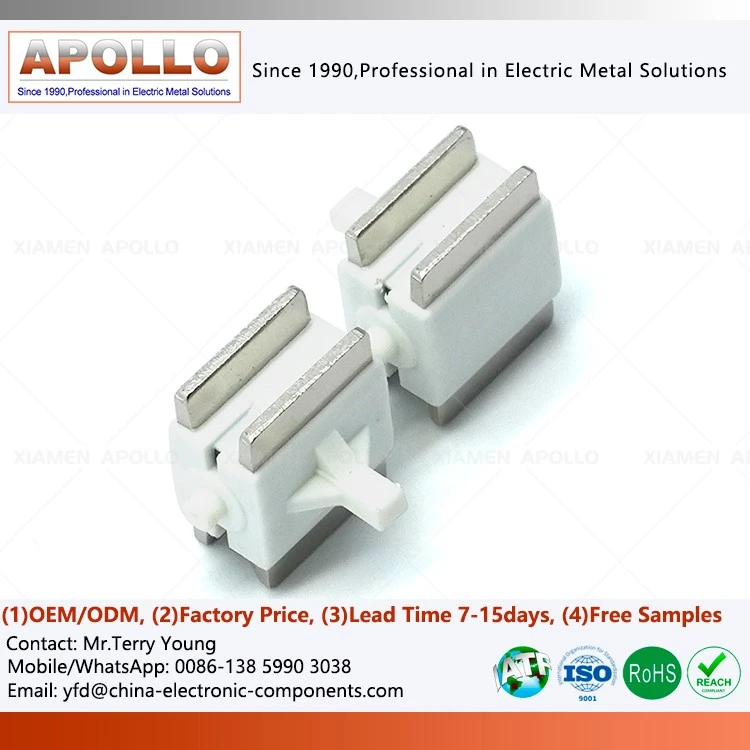 Magnetic Latching Relay Moving Magnet Insert Molding Component high quality